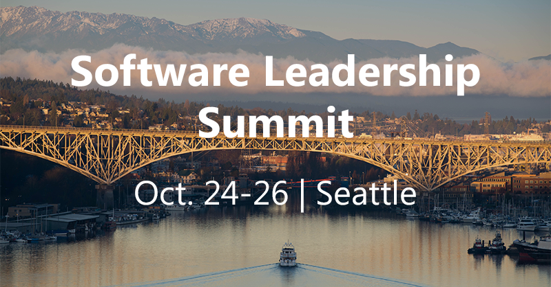 Software Leadership Summit Software Leadership Summit